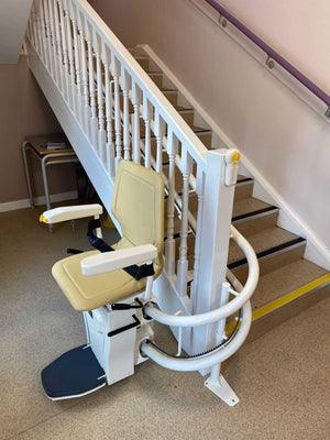 AmeriGlide - Infinity Curved Stair Lift - Mobility Daddy