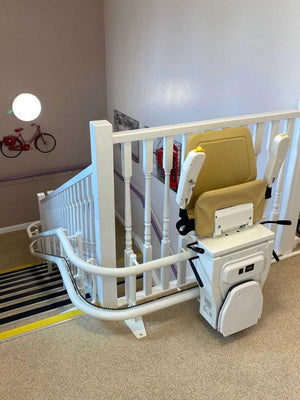 AmeriGlide - Infinity Curved Stair Lift - Mobility Daddy