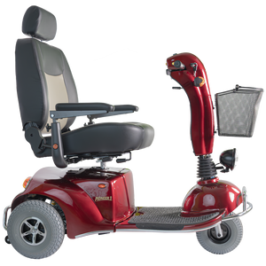 Meritsusa Pioneer 9 3-Wheel Heavy-Duty Scooter S331-ARMU/SBMU - Red